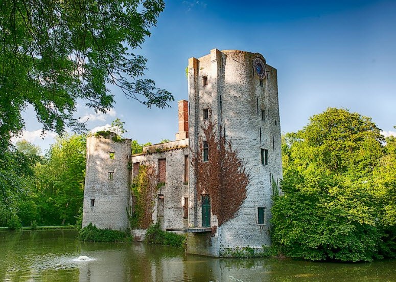 Castle of Ribaucourt, Steenokkerzeel, Belgium, Belgium